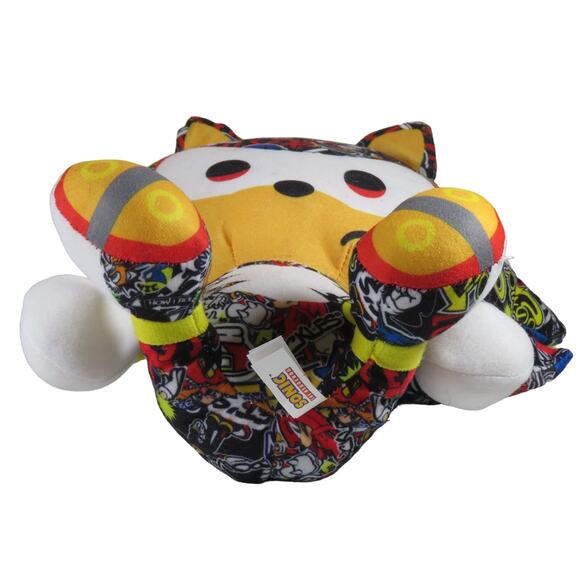 Sonic The Hedgehog Comic Print Plush Toy 9" Collectible Stuffed Big Head 2022 - Picture 8 of 16